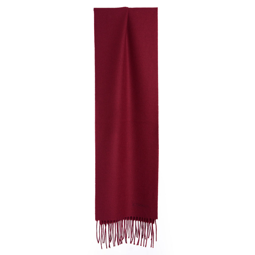 BURGUNDY SOLID SCARF