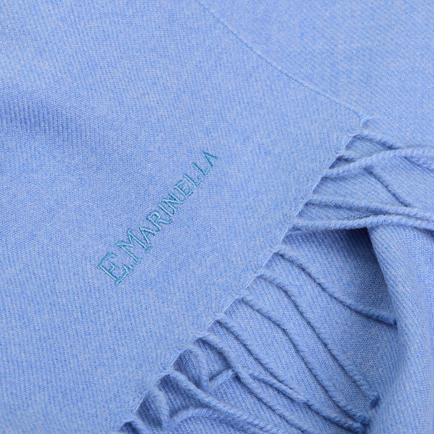 LIGHT BLUE SOLID SCARF