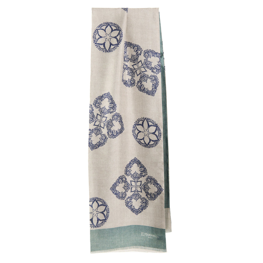 BIEGE DOUBLE SILK SCARF