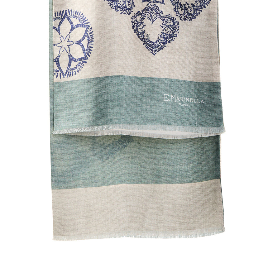 BIEGE DOUBLE SILK SCARF