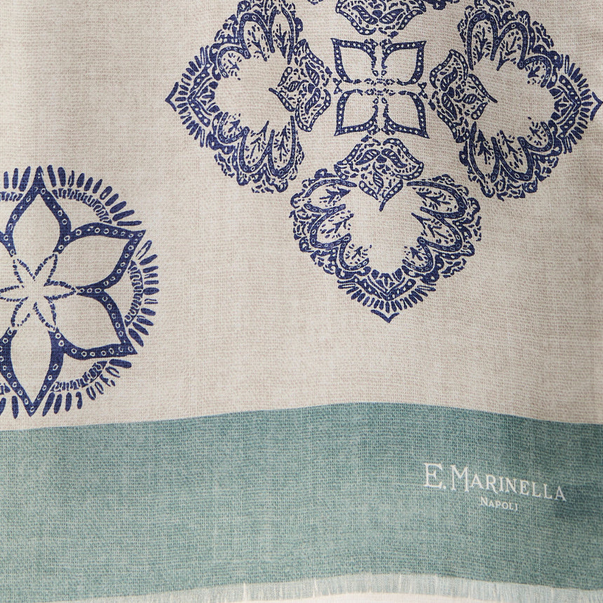 BIEGE DOUBLE SILK SCARF