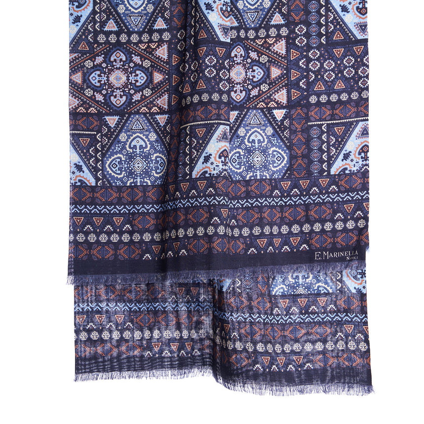 SCIARPA TUBOLARE BLU SCURO