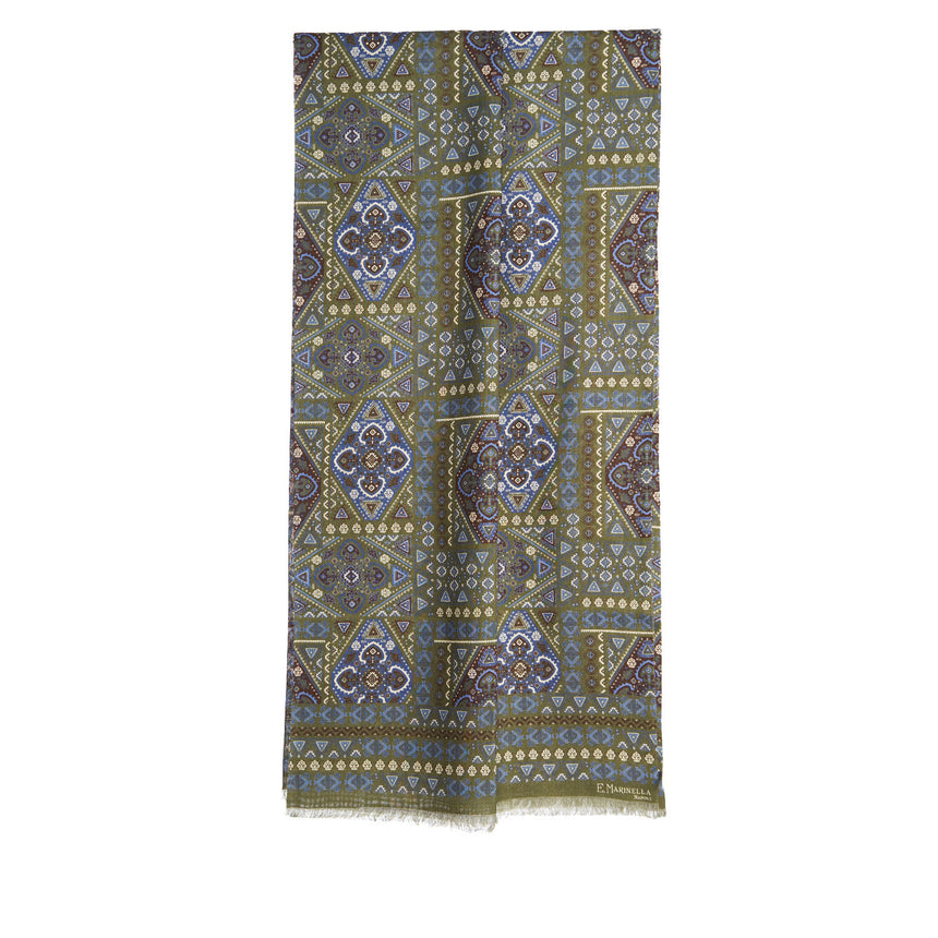 OLIVE GREEN TUBOLAR SCARF