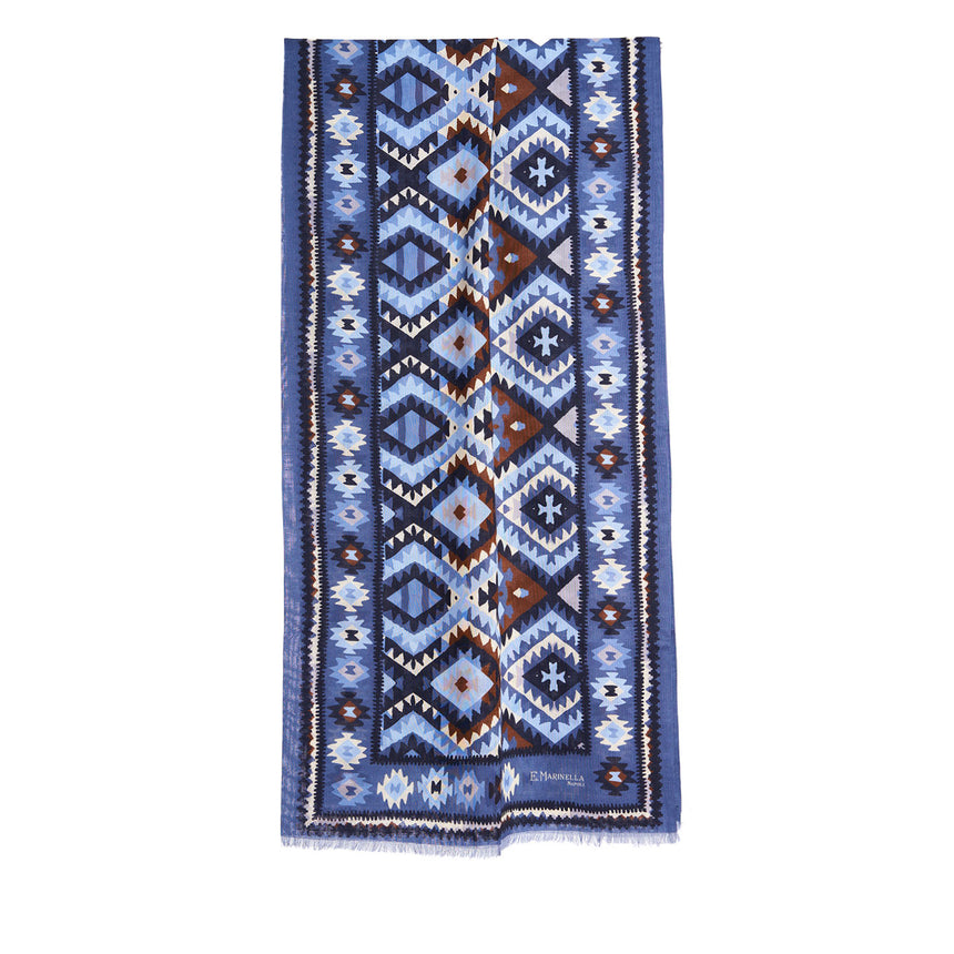 SCIARPA TUBOLARE BLU