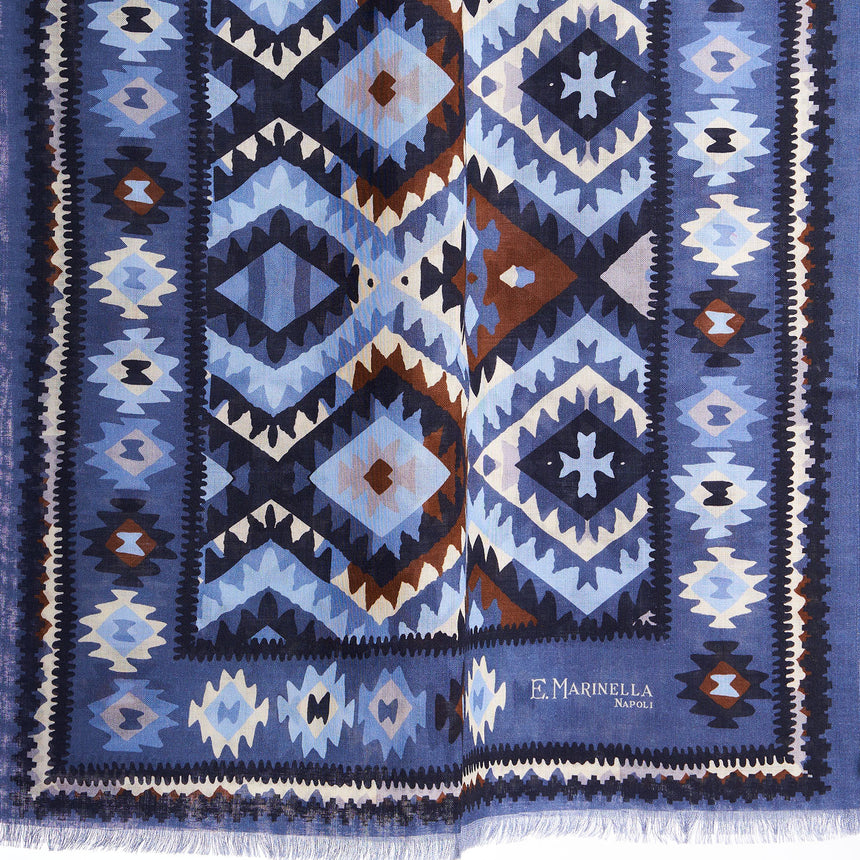 SCIARPA TUBOLARE BLU