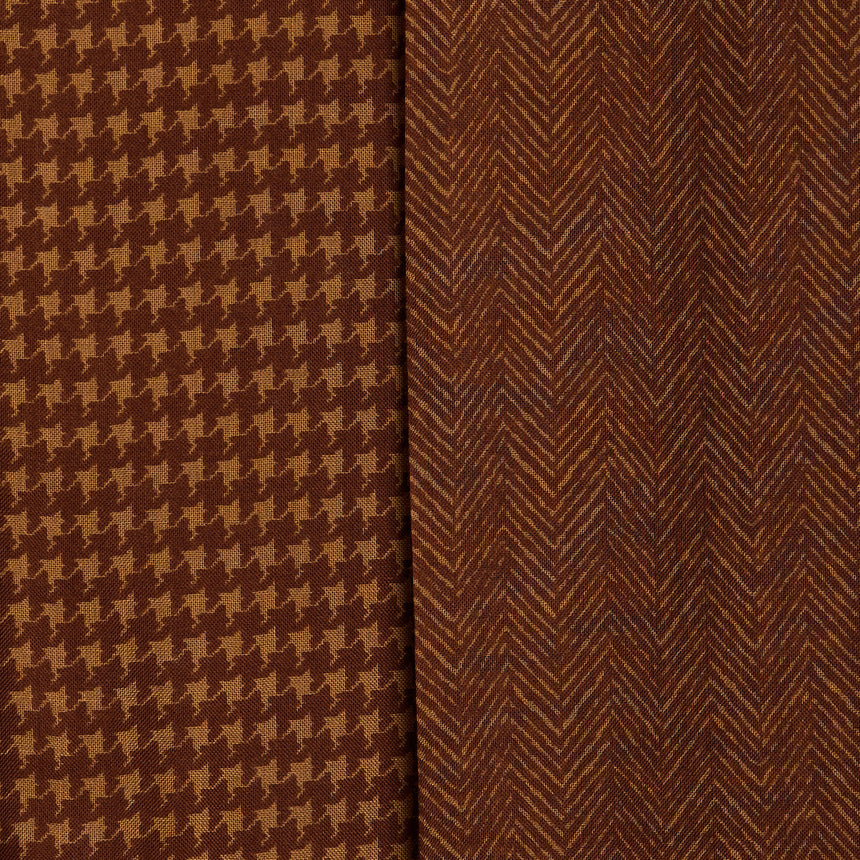 LIGHT BROWN WOOL AND SILK SCARF