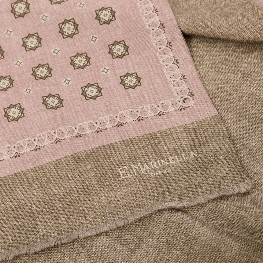 PINK DOUBLE SILK SCARF