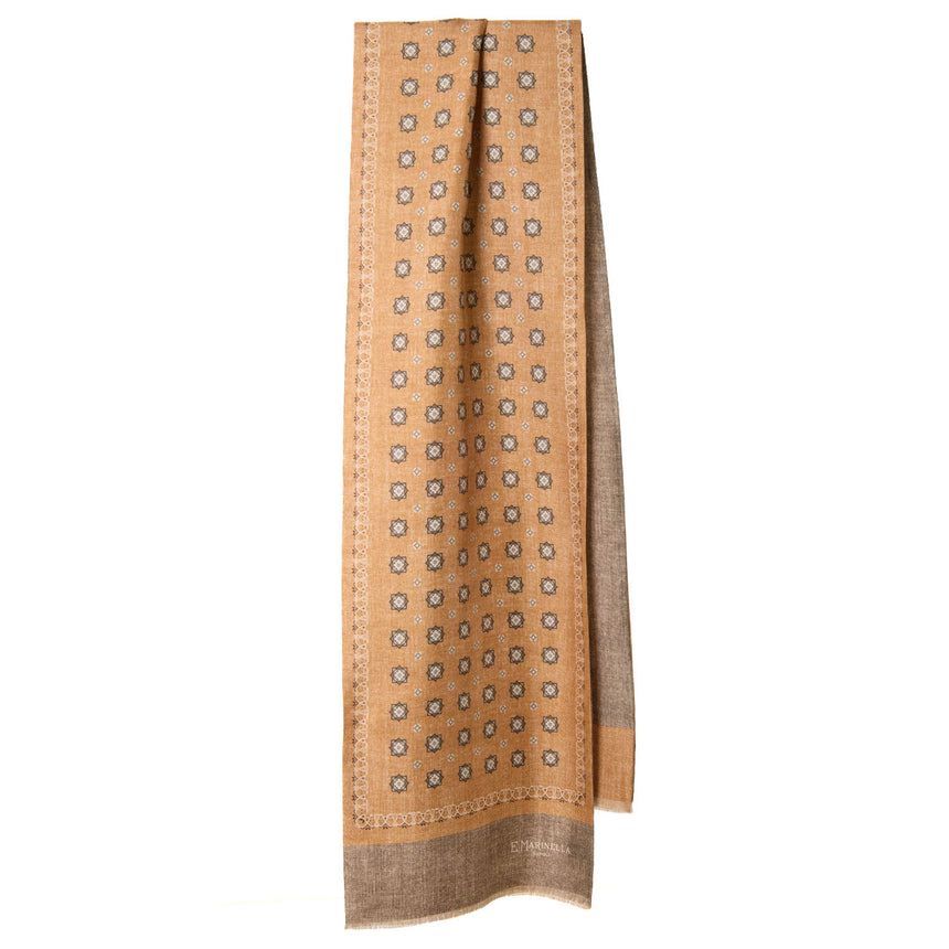 ORANGE DOUBLE SILK SCARF