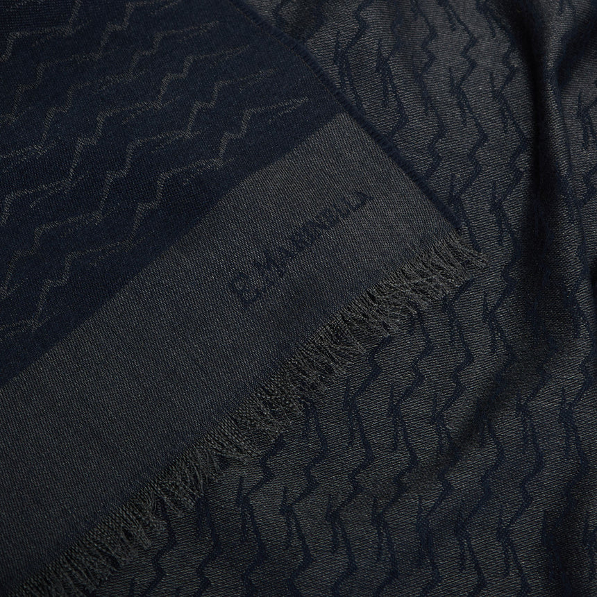 SCIARPA VESUVIO BLU SCURO