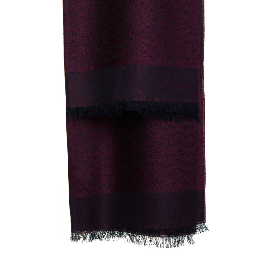 BURGUNDY VESUVIUS SCARF