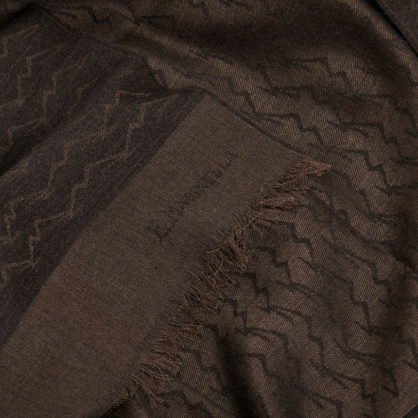 LIGHT BROWN VESUVIUS SCARF