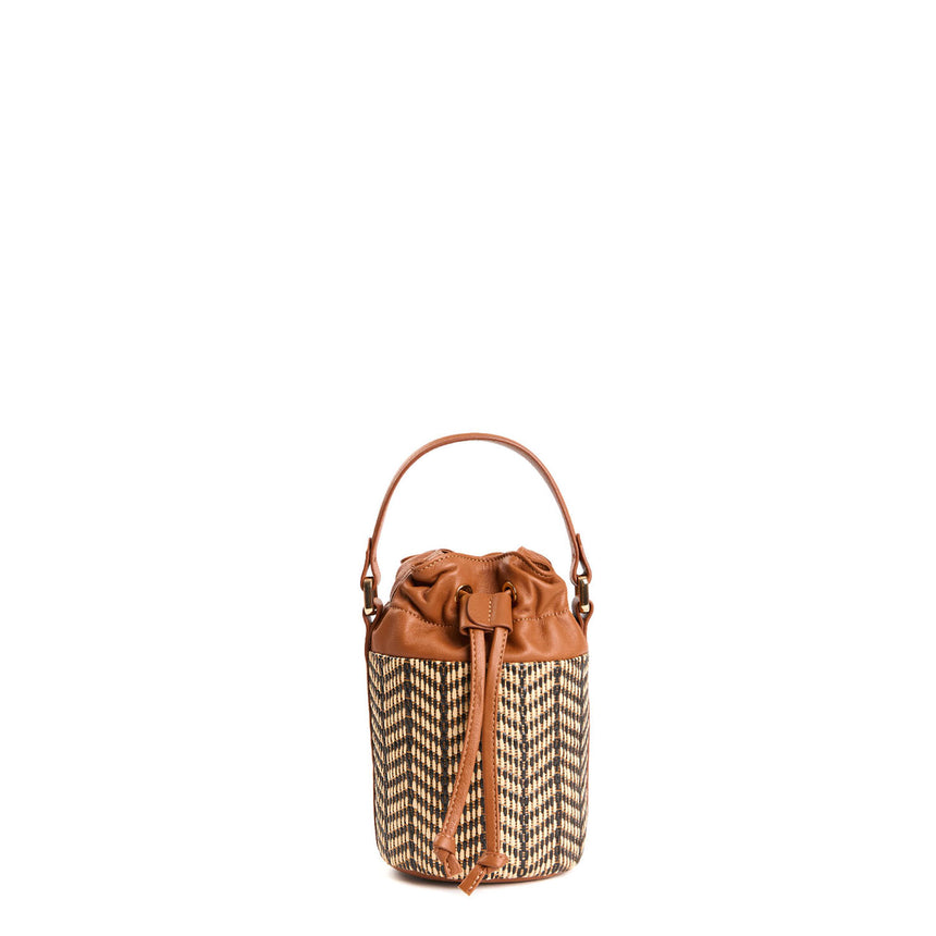 LIGHT BROWN MINI BUCKET
