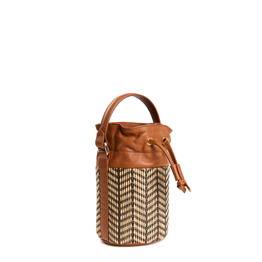 LIGHT BROWN MINI BUCKET