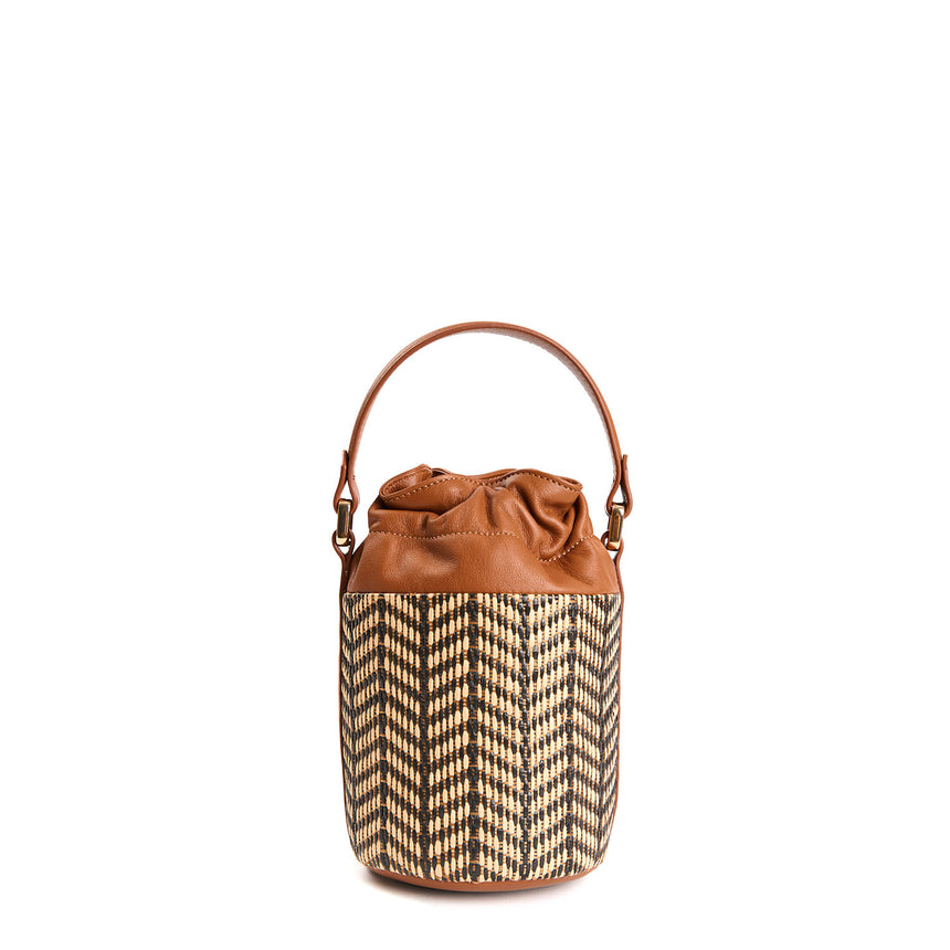 LIGHT BROWN MINI BUCKET