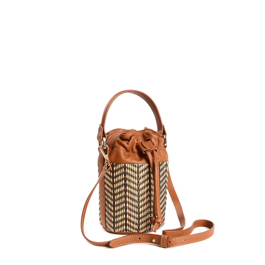 LIGHT BROWN MINI BUCKET