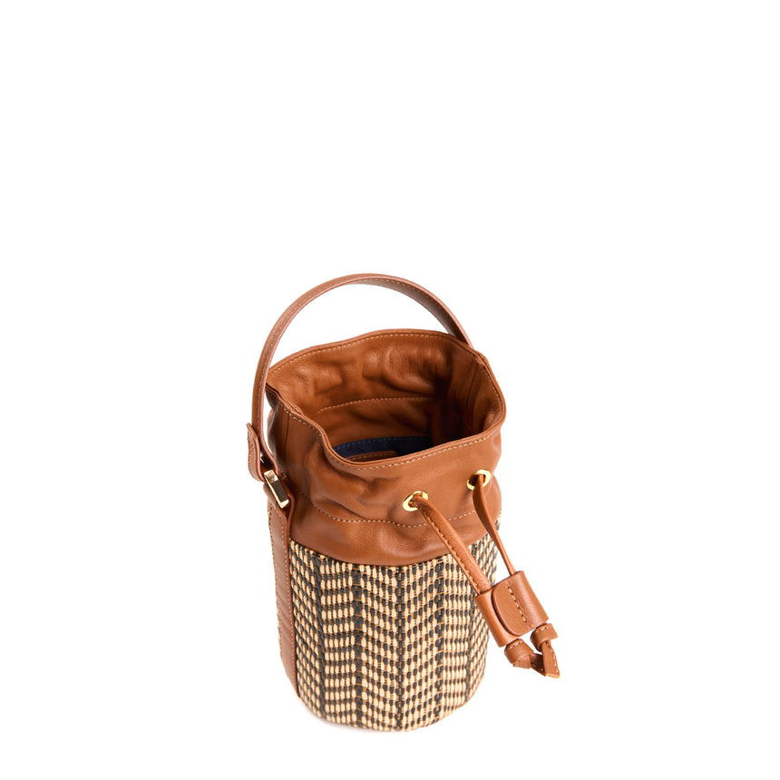 LIGHT BROWN MINI BUCKET