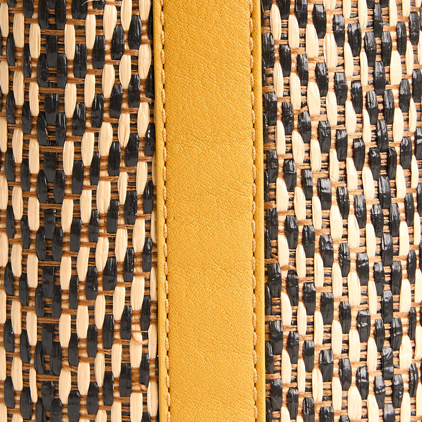 YELLOW BROWN MINI BUCKET