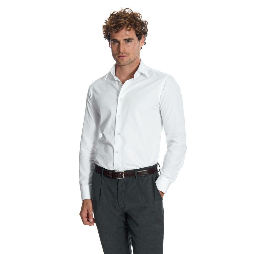 CAMICIA CLASSICA BIANCA SLIM