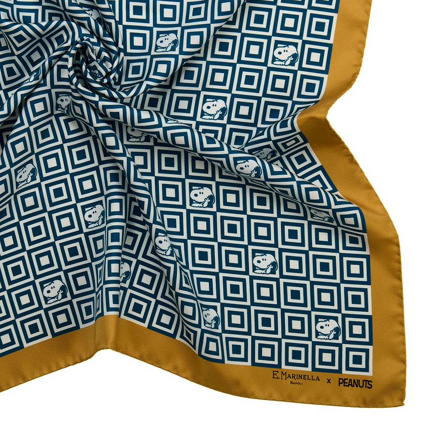 BLUETTE PRINTED SILK SCARF 65