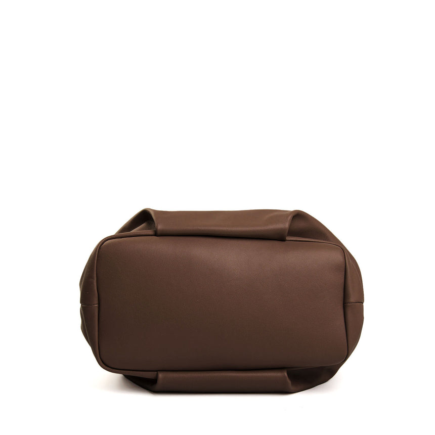 DARK BROWN SOFT BAG