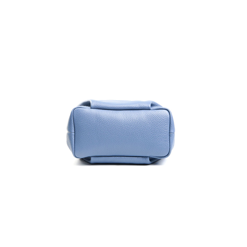 SOFT MINI BAG AZZURRO POLVERE