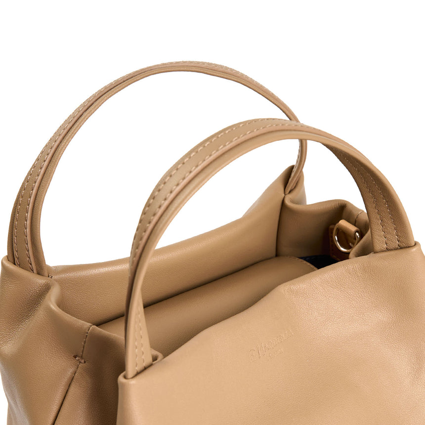 BEIGE SOFT MINI BAG