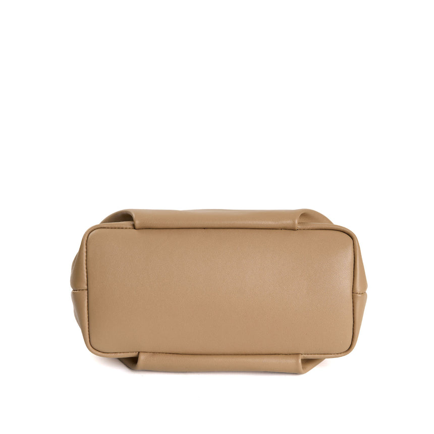 BEIGE SOFT MINI BAG