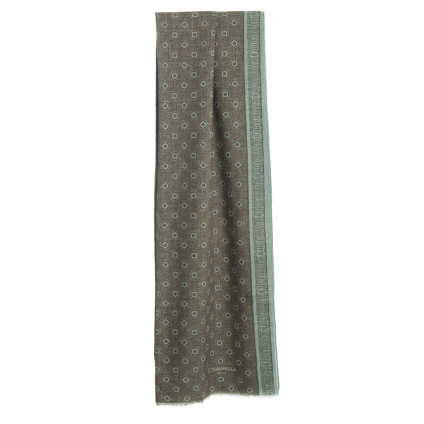 OLIVE GREEN WOOL STOLE
