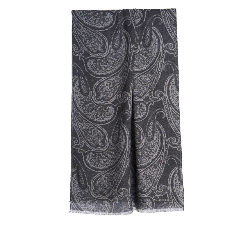 STOLA GRIGIA IN LANA