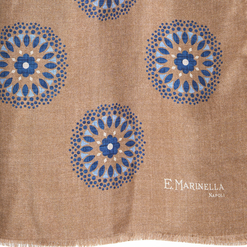 STOLA BEIGE IN SETA MADDER