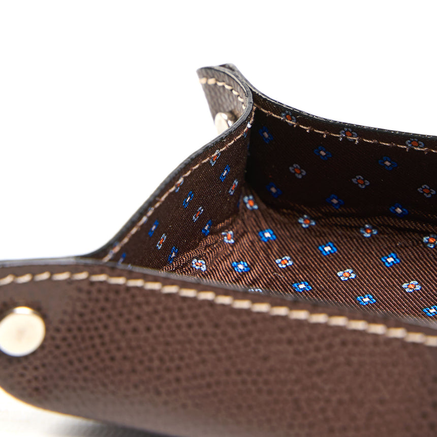 DARK BROWN SMALL VIDE POCHE