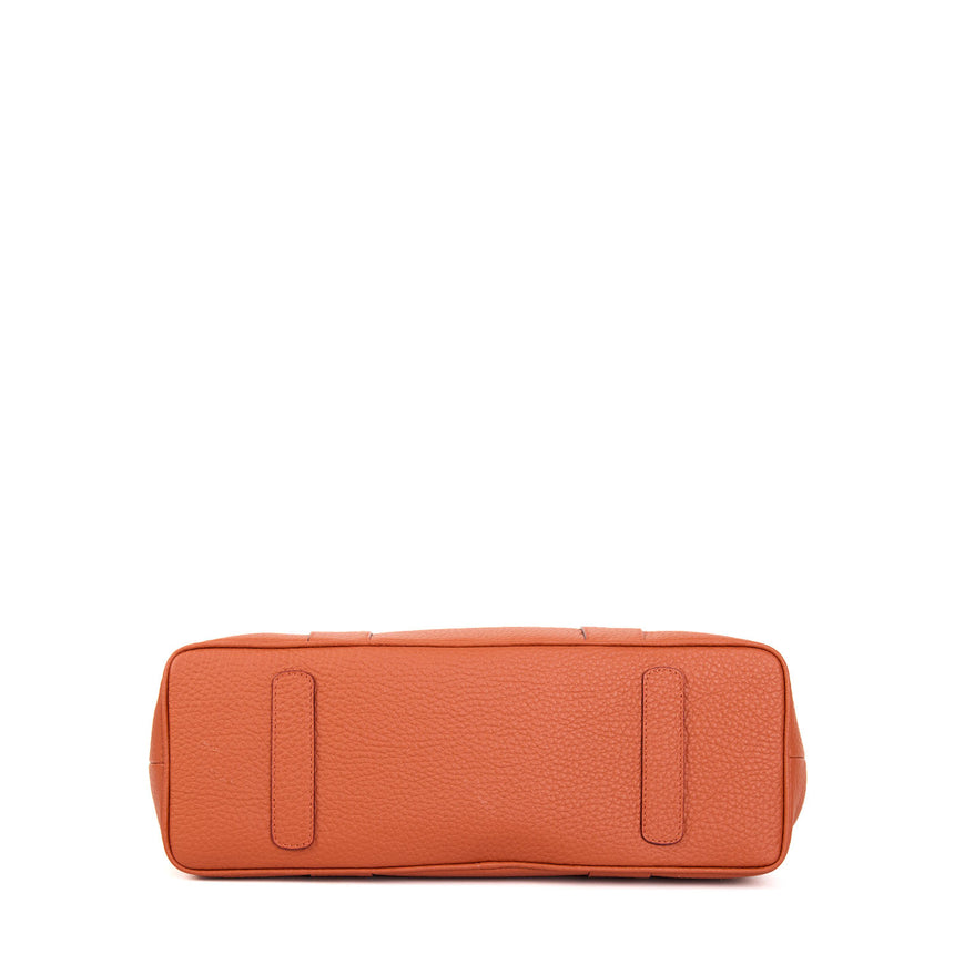 TOTE BAG SIDE BUCKLES ARANCIONE