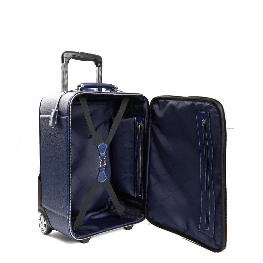 TROLLEY SEMIRIGIDO BLU