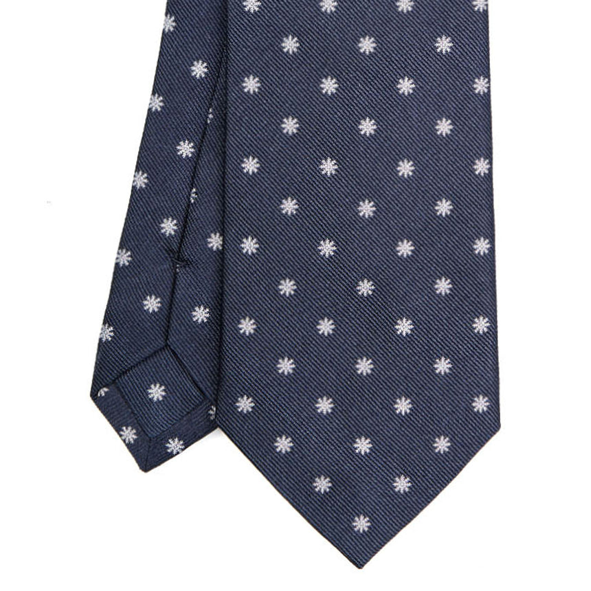 BLUE HOLIDAY JACQUARD SILK TIE
