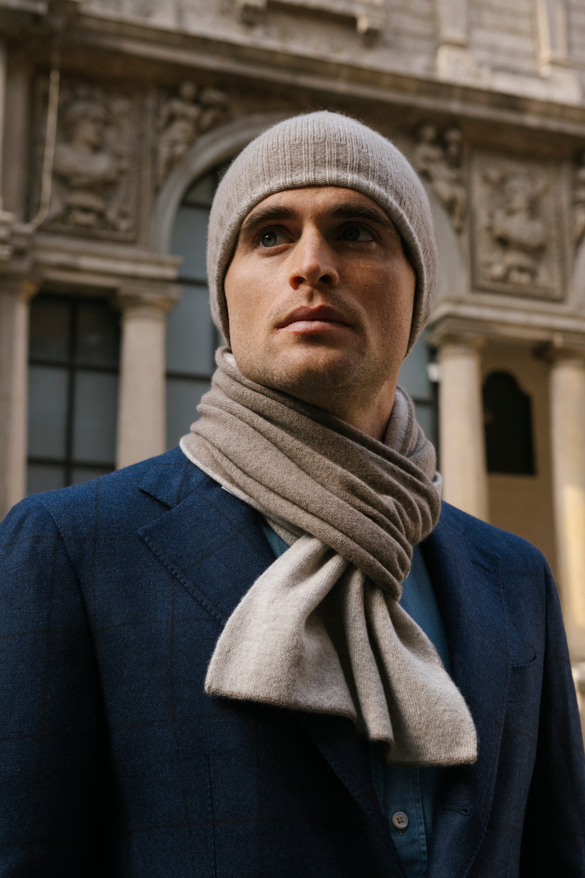 E.MARINELLA ストール メンズ Fall Winter 25 26 – E.Marinella