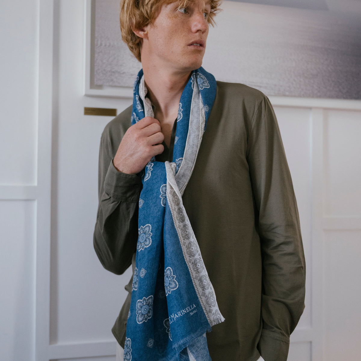 Men's Linen and Cotton Scarves E. Marinella: Perfect for Summer – E ...