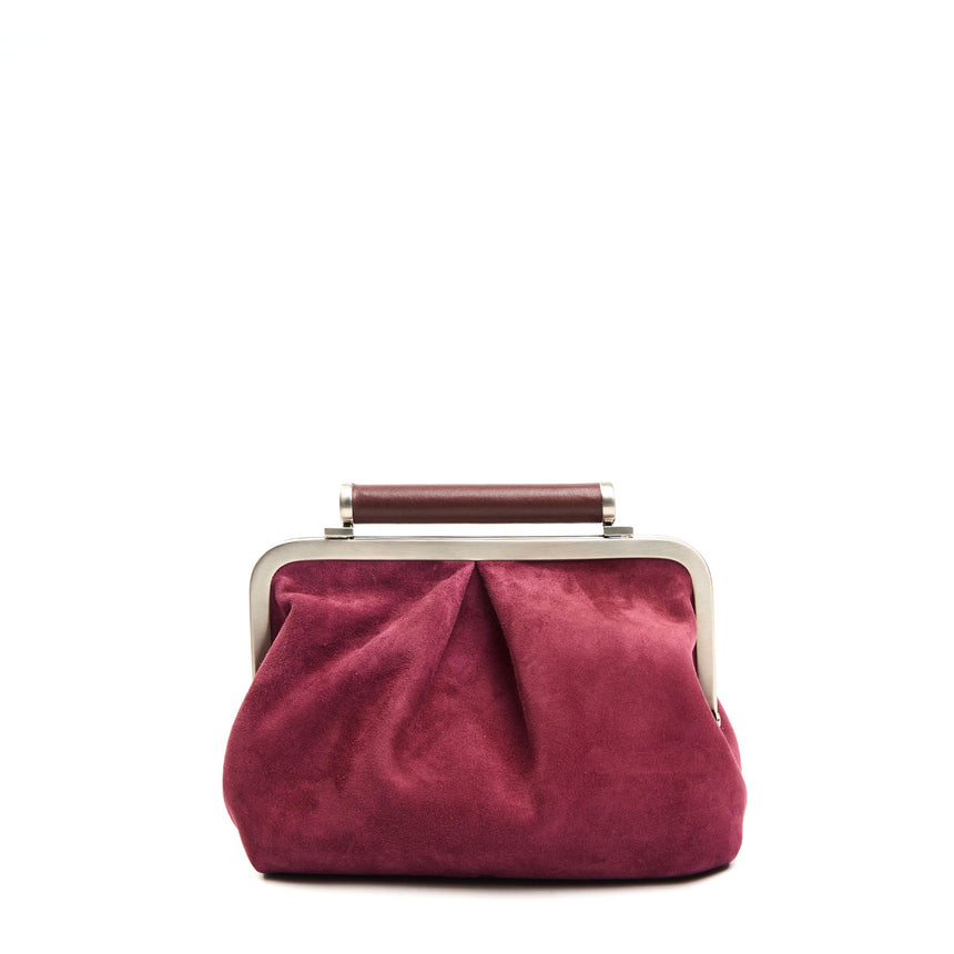 BURGUNDY PARTY CLUTCH