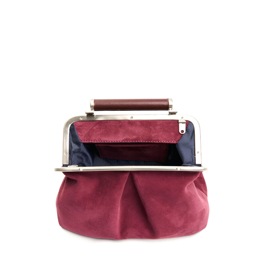 BURGUNDY PARTY CLUTCH