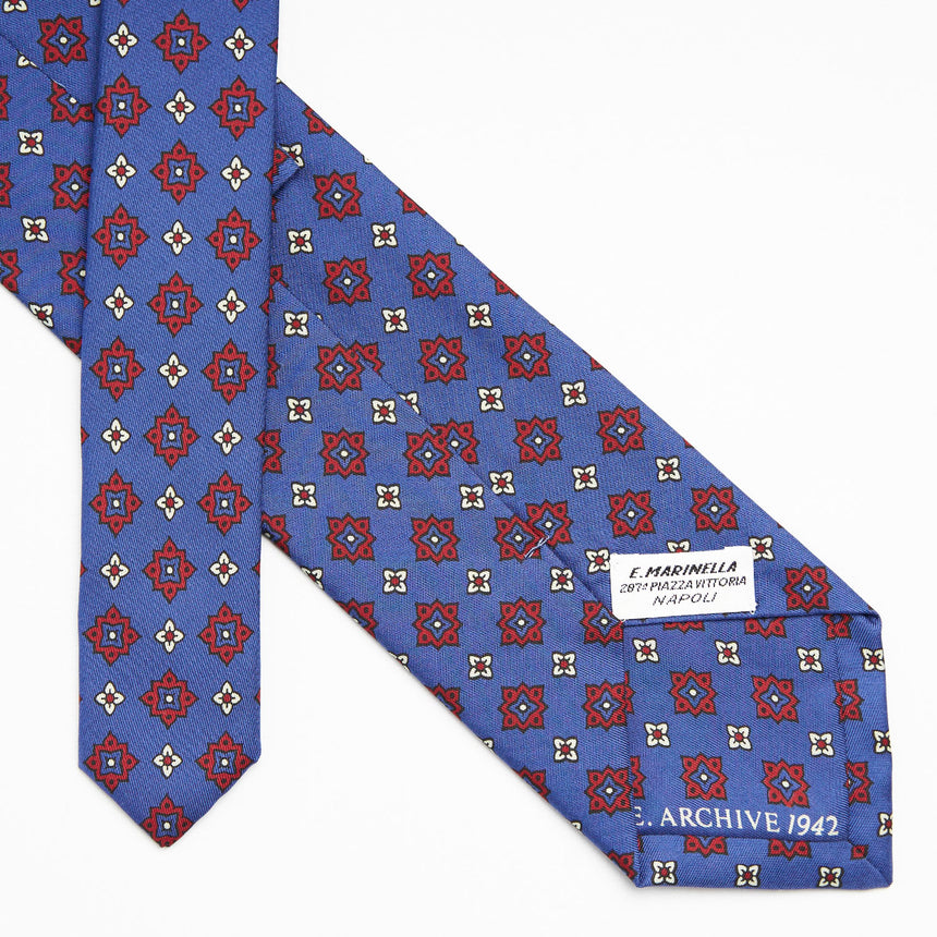 CRAVATTA IN SETA BLUETTE