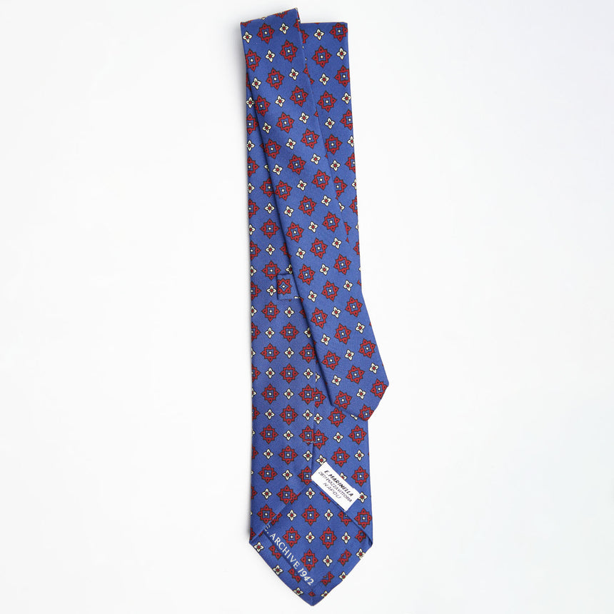 CRAVATTA IN SETA BLUETTE