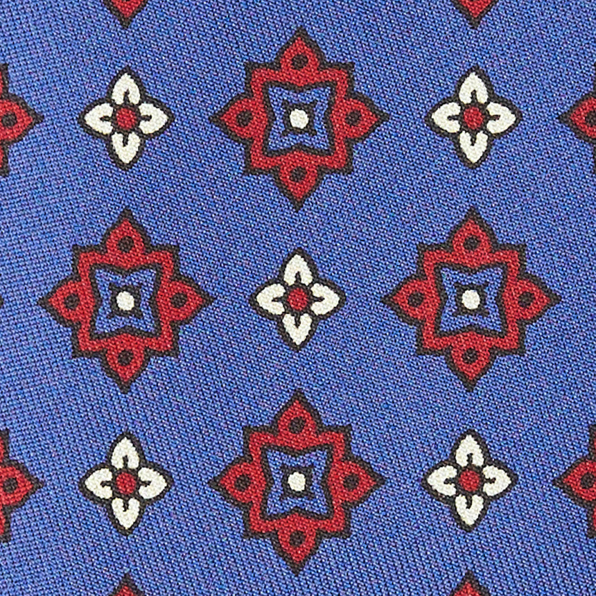 CRAVATTA IN SETA BLUETTE