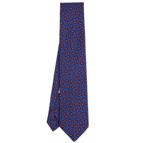 BLUETTE SARTORIAL PRINTED SILK TIE