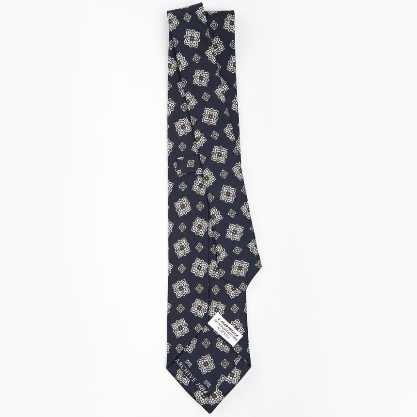 dark_blue_silk_tie_archivio_collection_1984_01_full_front_view