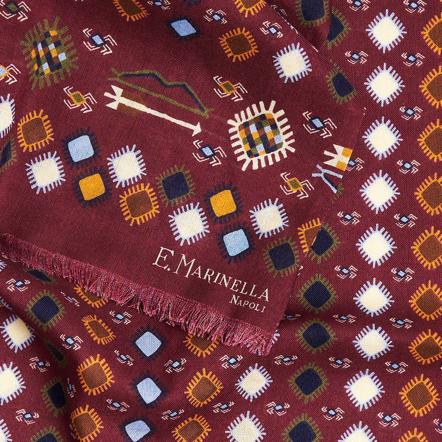 SCIARPA TUBOLARE BORDEAUX