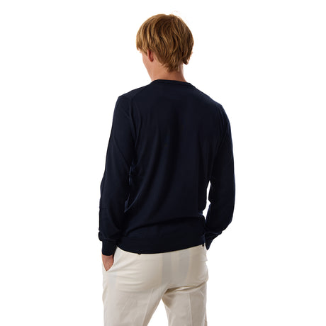 FOUR SEASONS DARK BLUE SWEATER