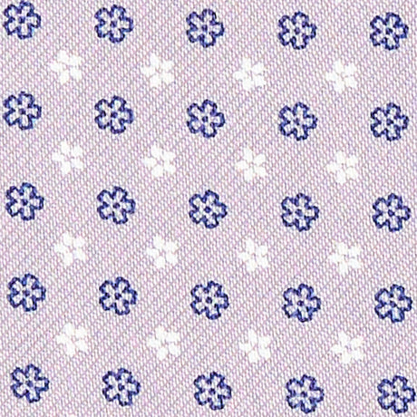 LIGHT GREY SILK ASCOT TIE