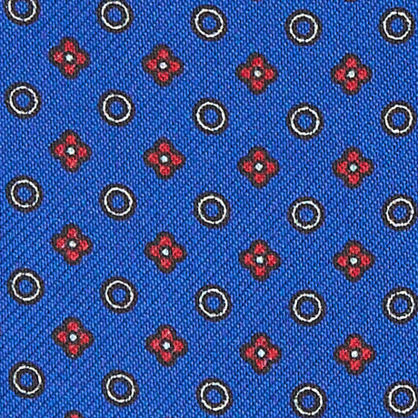 BLUETTE SILK ASCOT TIE