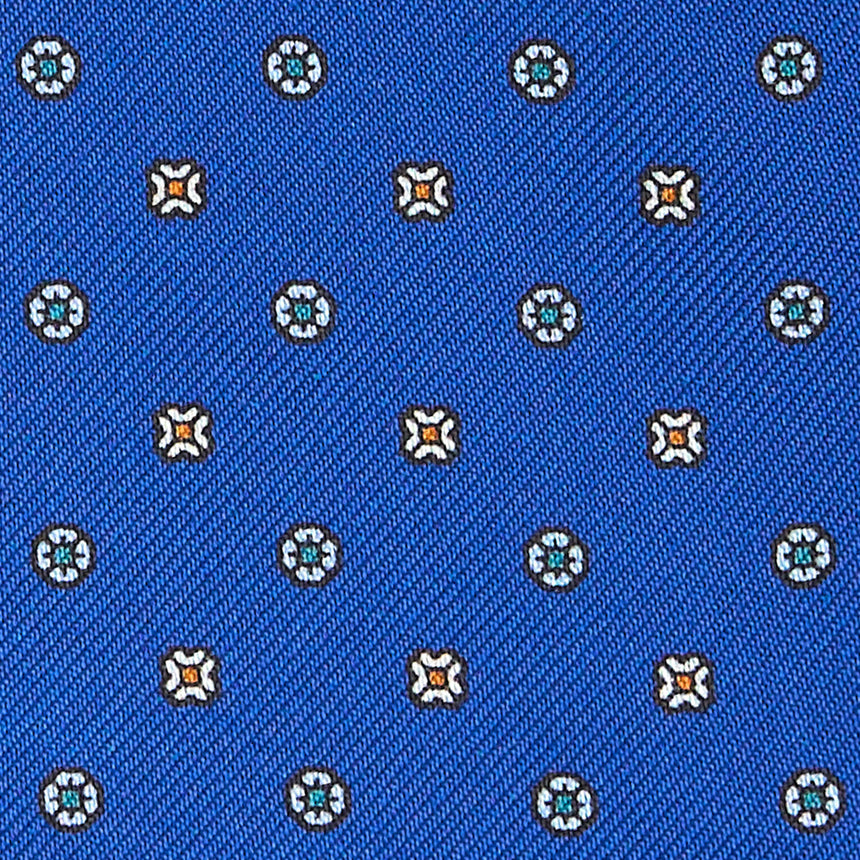 BLUETTE SILK ASCOT TIE