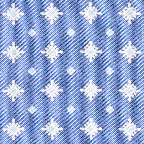 POWDER BLUE SILK ASCOT TIE