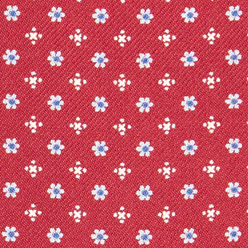 CRAVATTA ASCOT IN SETA BLU SCURO